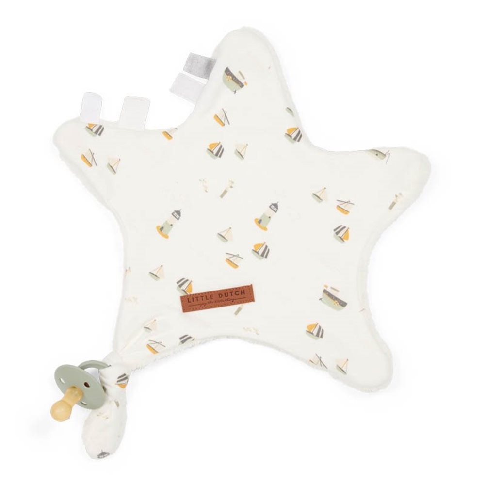 Picture of Cuddle cloth star  Sailors Bay White