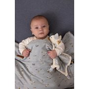 Picture of Bassinet blanket cover Sailors Bay Blue