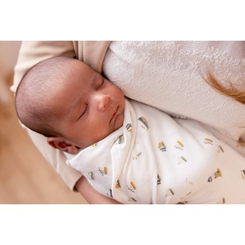 Picture of Swaddle doek 120 x 120 Sailors Bay White