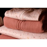 Picture of Cotton summer sleeping bag 70 cm Little Pink Flowers