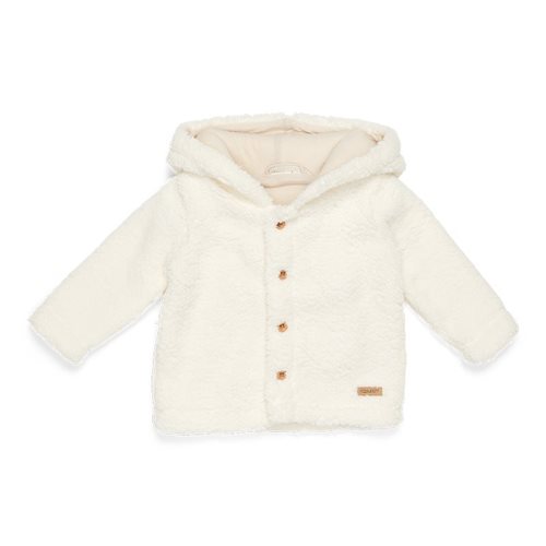 Teddy jacket Little Goose White - 50/56