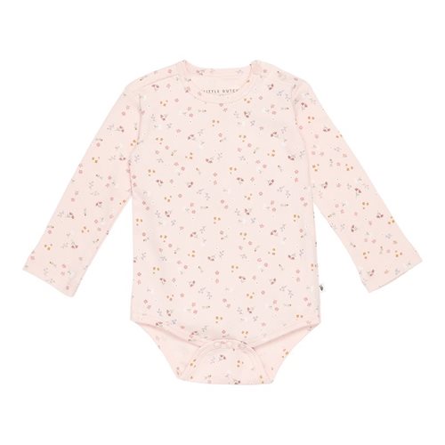 Body manches longues Little Pink Flowers - 50/56