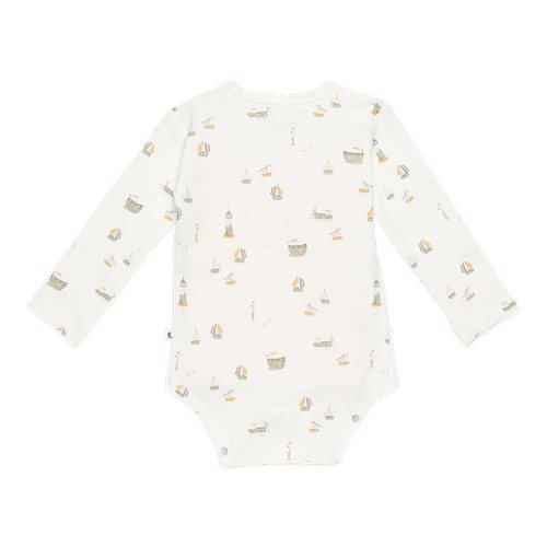 Picture of Bodysuit long sleeves Sailors Bay White - 50/56