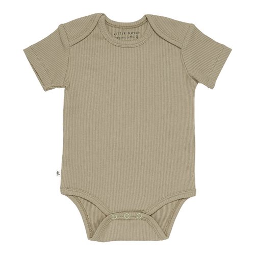 Picture of Bodysuit short sleeves Rib Olive - 50/56