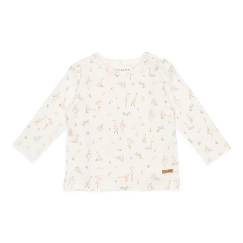 Picture of T-shirt long sleeves Little Goose White - 50/56