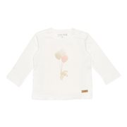 T-Shirt langärmlig Bunny Balloons White - 50/56