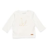 T-Shirt langärmlig Little Goose Walking White - 50/56