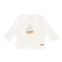 Picture of T-shirt long sleeves Sailboat White - 50/56