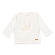 Picture of T-shirt long sleeves Little Goose Walking White - 74