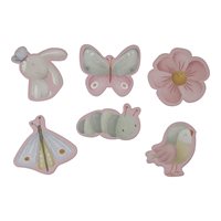 6 in 1 Puzzles de Formes Flowers & Butterflies