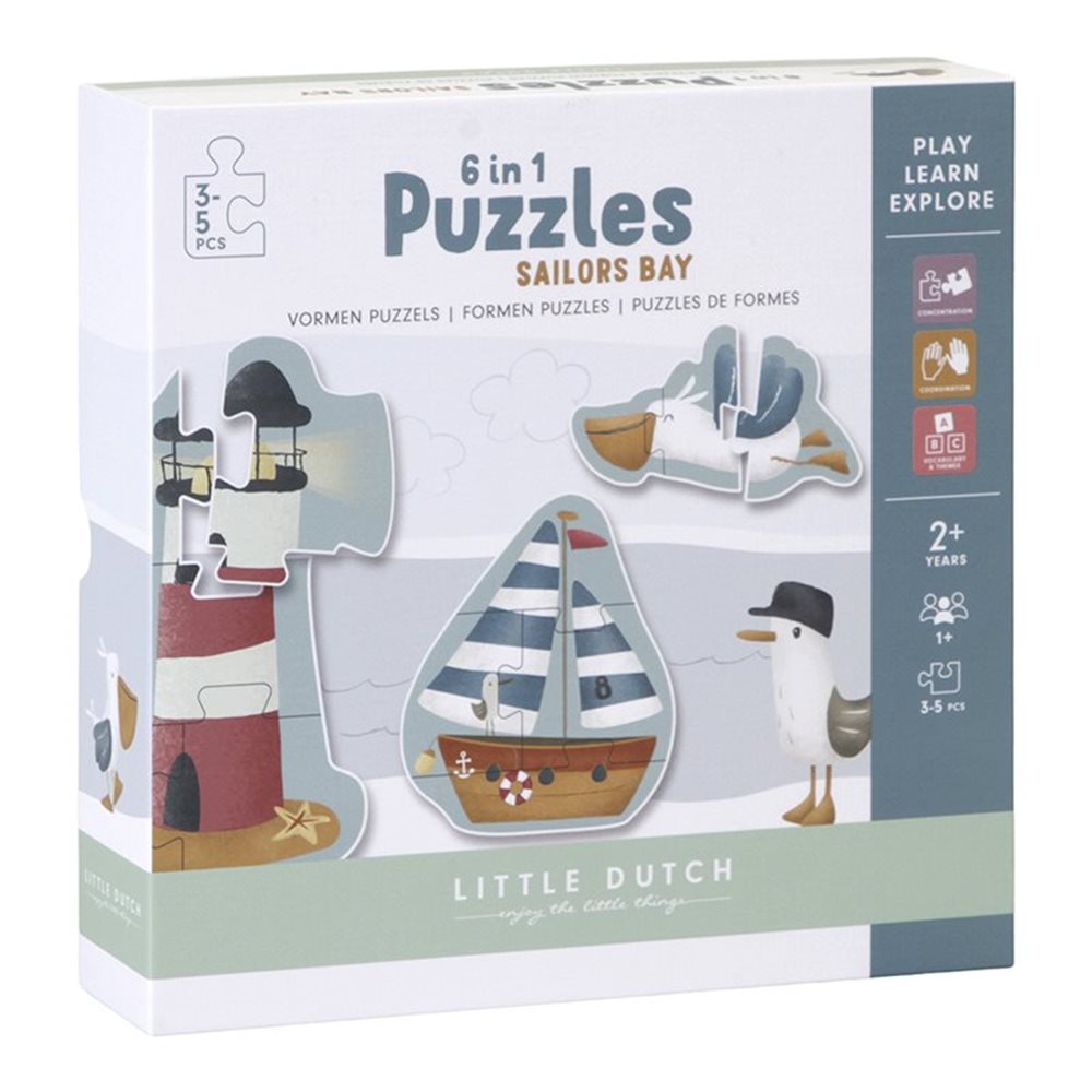 Picture of 6 in 1 Puzzles Sailors Bay