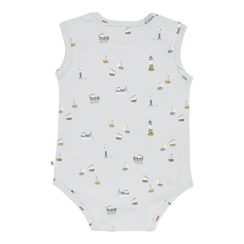 Picture of Bodysuit sleeveless Sailors Bay Blue - 86/92
