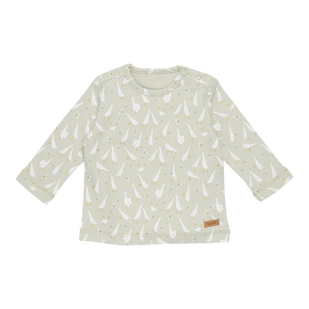 Picture of T-shirt long sleeves Little Goose Olive - 80