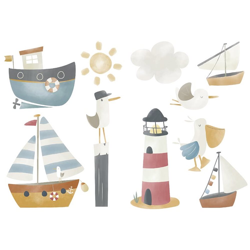 Picture of Wall Decals Sailors Bay