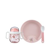 Picture of Baby dinnerware 3-piece set Flowers & Butterflies