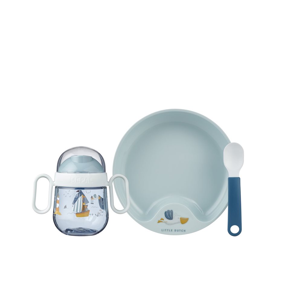 Picture of Baby dinnerware 3-piece set Sailors Bay
