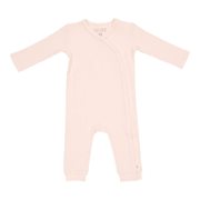Picture of One-piece wrap suit Rib Pink - 74/80
