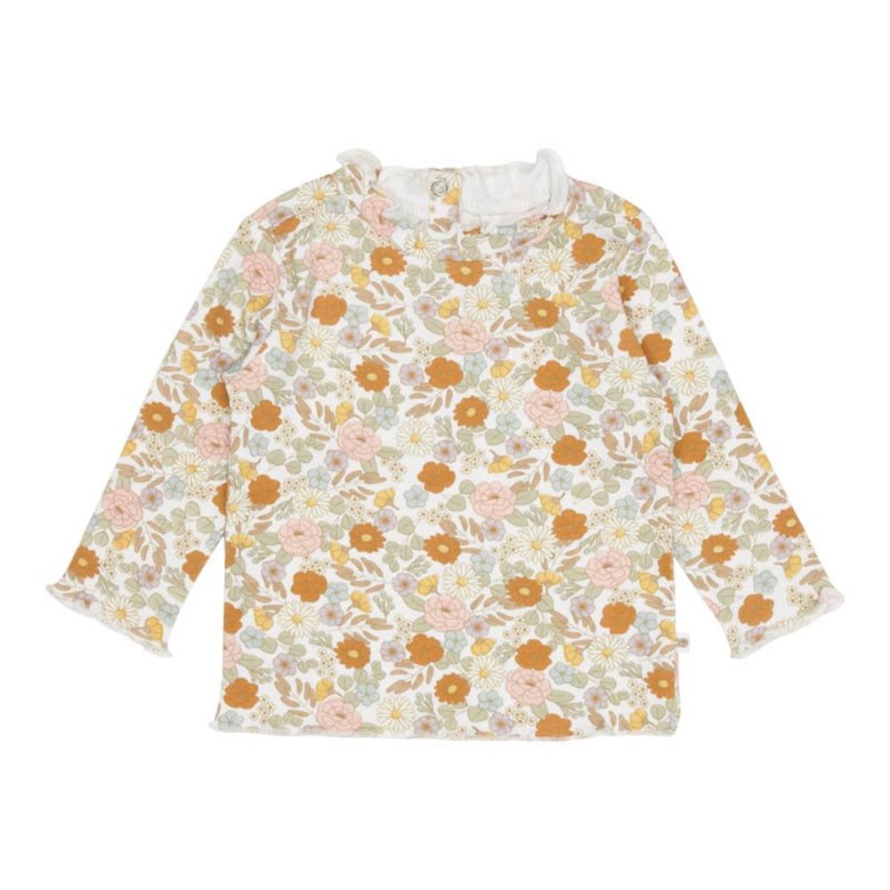 Picture of T-shirt long sleeves with ruffles Vintage Little Flowers - 74