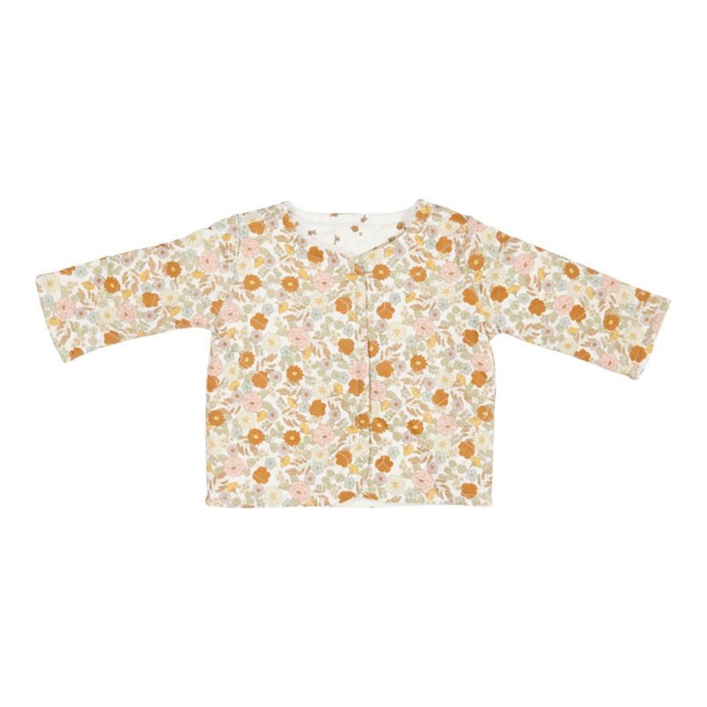 Picture of Reversible jacket Vintage Little Flowers/White Blossom - 68