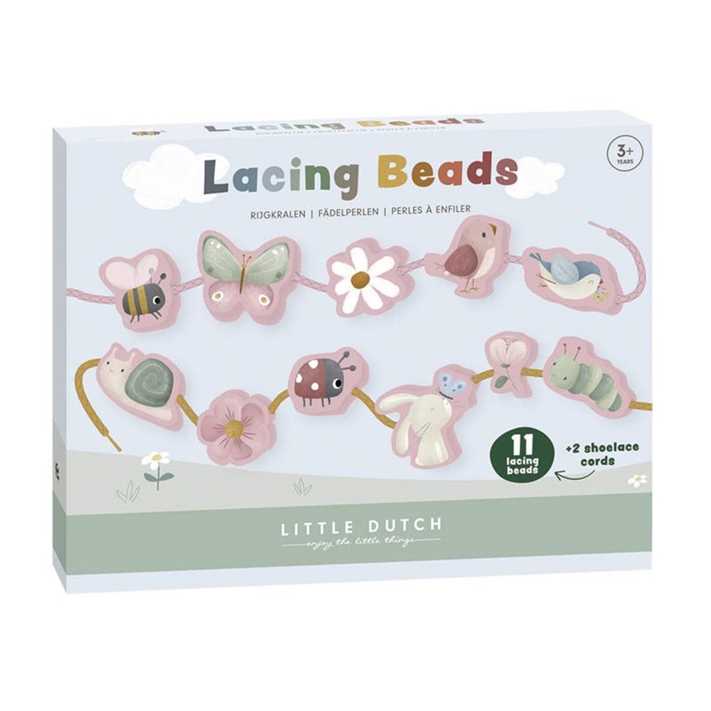 Picture of Lacing Beads Flowers & Butterflies 