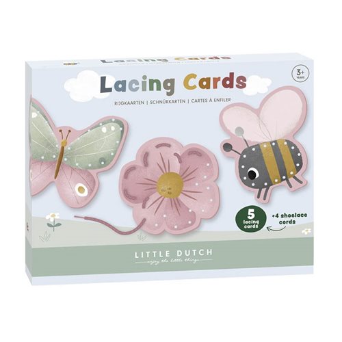 Picture of Lacing Cards Flowers & Butterflies