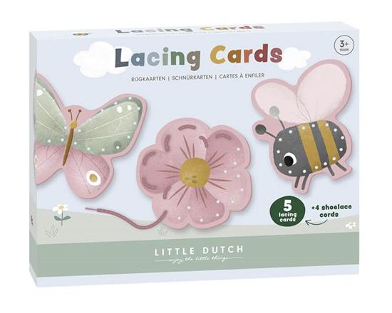 Picture of Lacing Cards Flowers & Butterflies