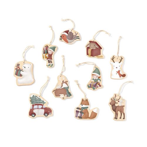 Picture of Wooden Christmas Ornaments