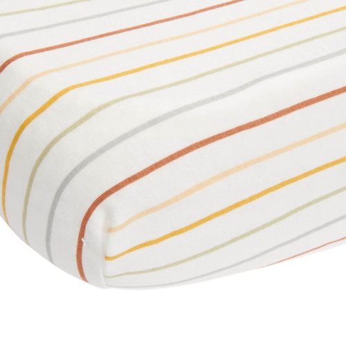 Picture of Fitted cot sheet Vintage Sunny Stripes