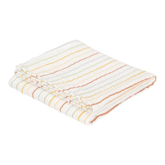 Musselintuch Swaddle 120 x 120 Vintage Sunny Stripes
