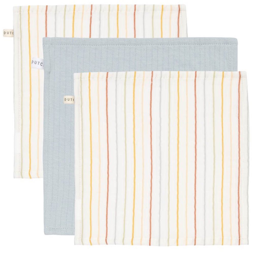 Picture of Facecloths Vintage Sunny Stripes/Pure Soft Blue