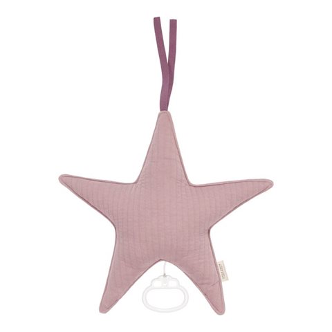 Star-shaped music box Pure Mauve | Shop at Little Dutch - Little Dutch