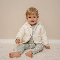Picture of Teddy jacket Little Goose White - 86
