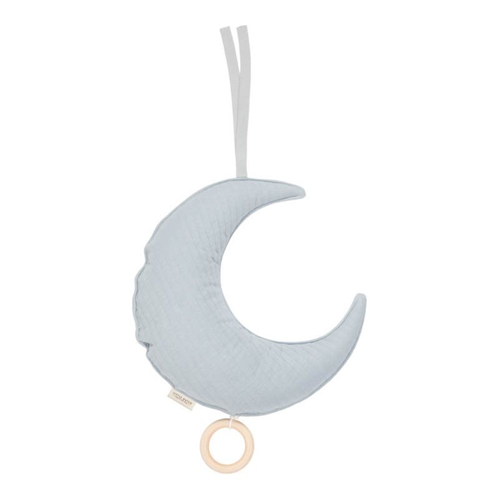 Picture of Moon-shaped music box Pure Soft Blue