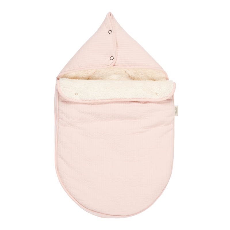 Babyschalen-Fußsack 0+ Pure Soft Pink kaufen von Little Dutch - Little Dutch