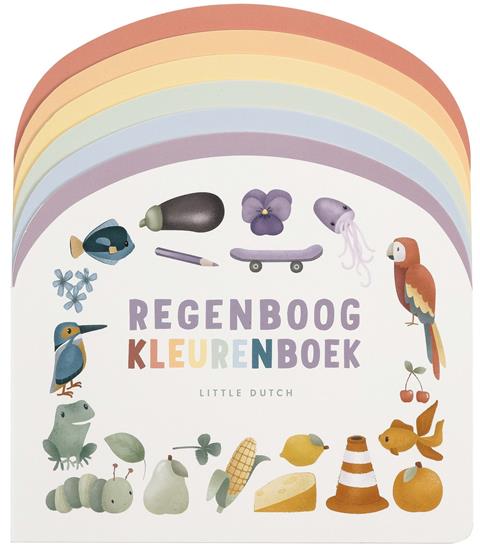 Afbeelding van Kinderboek Regenboog Kleurenboek