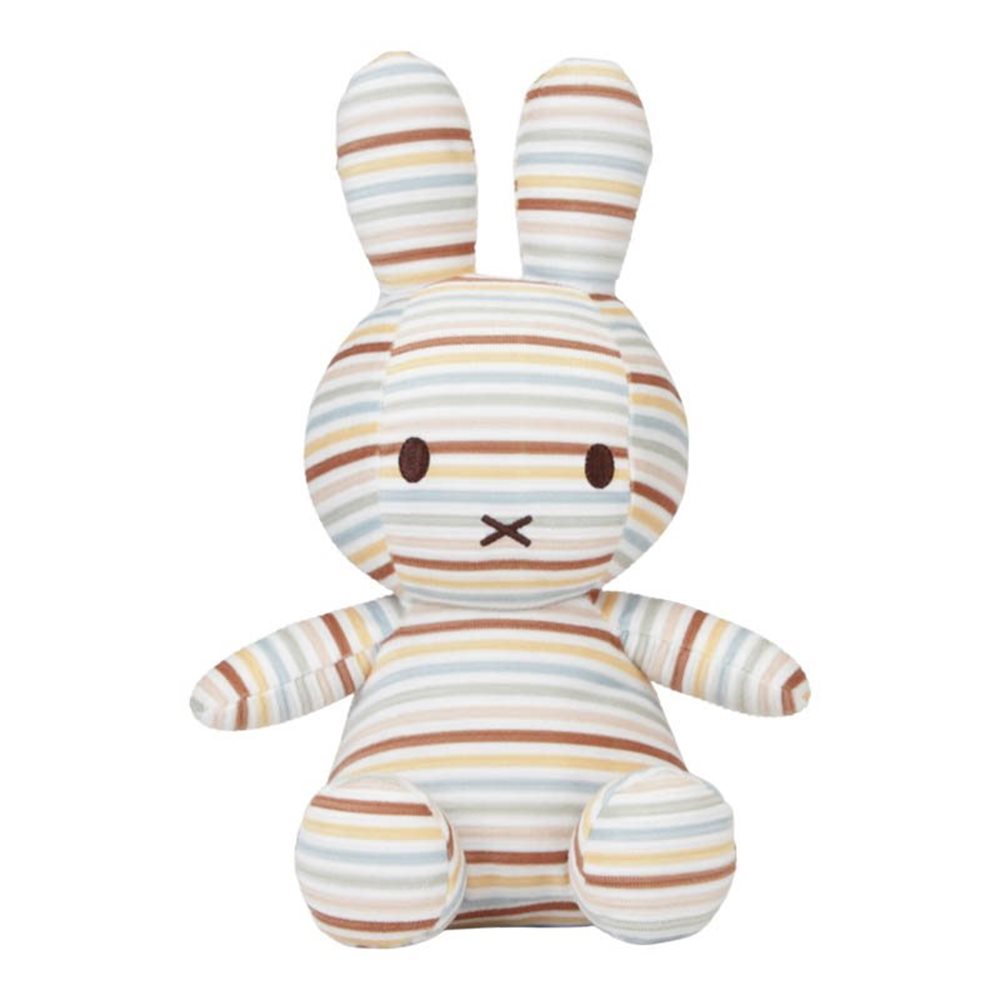 Picture of Cuddly toy miffy Vintage Sunny Stripes all-over 25 cm