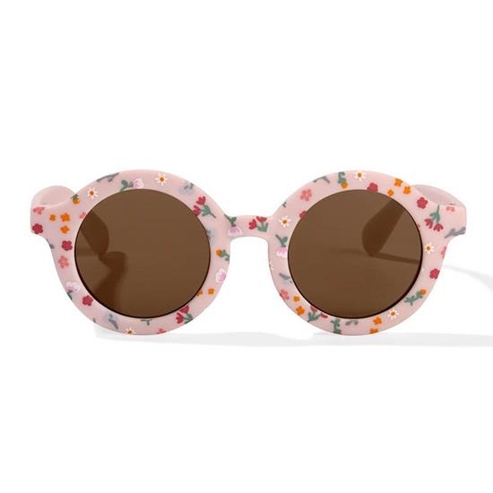 Picture of Child Sunglasses Round Shape Little Pink Flowers