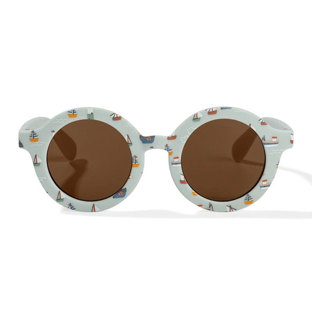 Picture of Child Sunglasses Round Shape Sailors Bay Blue
