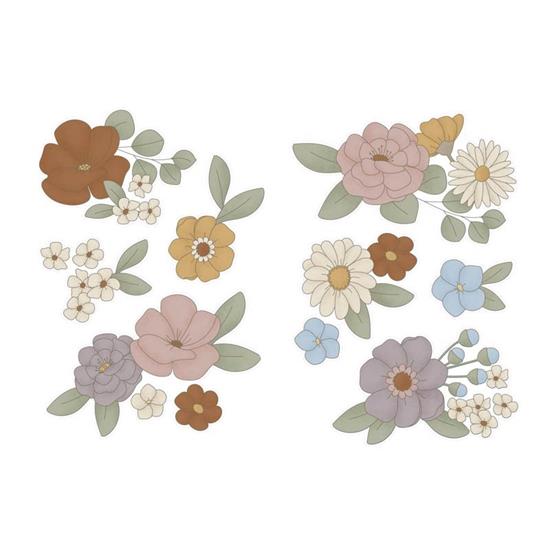 Picture of Wall Decals Vintage Little Flowers