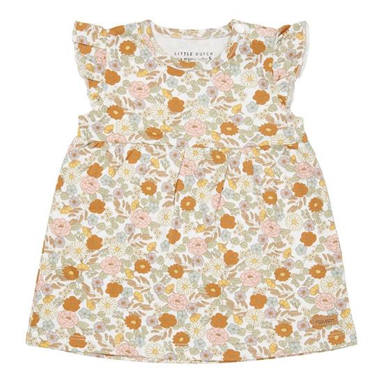 Picture of Dress sleeveless with ruffles Vintage Little Flowers - 50/56