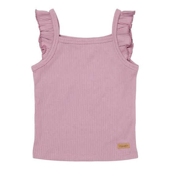 Picture of Singlet with frills Mauve - 68