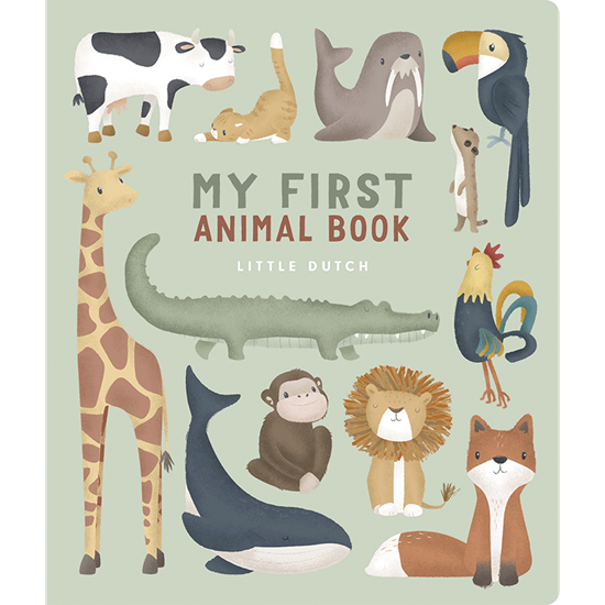 Afbeelding van Kinderboek My first animal book