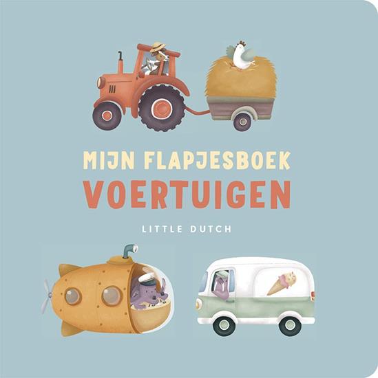 Livre pour enfants Mijn Flapjesboek – voertuigen