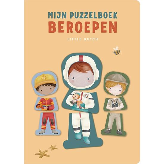 Livre pour enfants Mijn puzzelboek - Beroepen