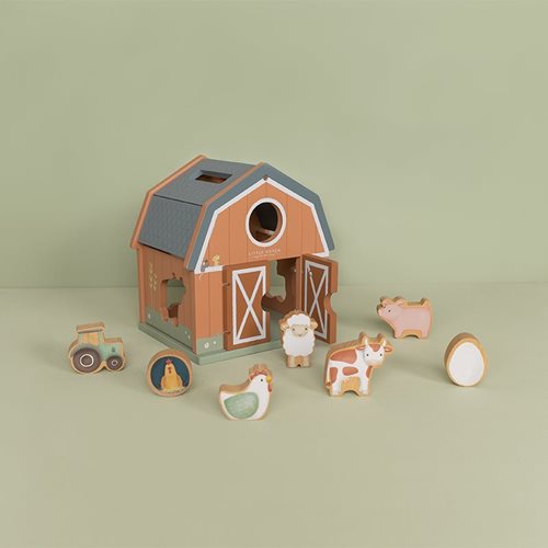 Puzzle sonore en bois  Little Farm – Marmots&Co
