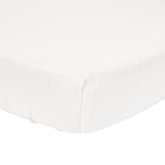 Picture of Fitted sheet muslin 70x140/150 Soft White