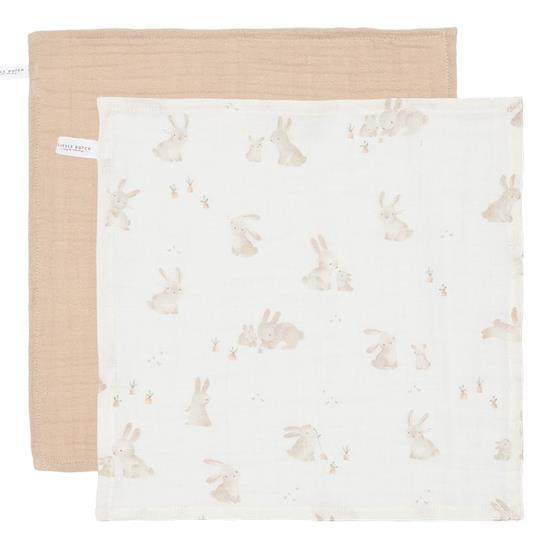 Picture of Facecloths set muslin Baby Bunny / Beige