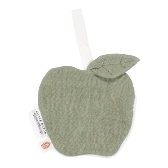 Picture of Pacifier cloth muslin Apple Olive