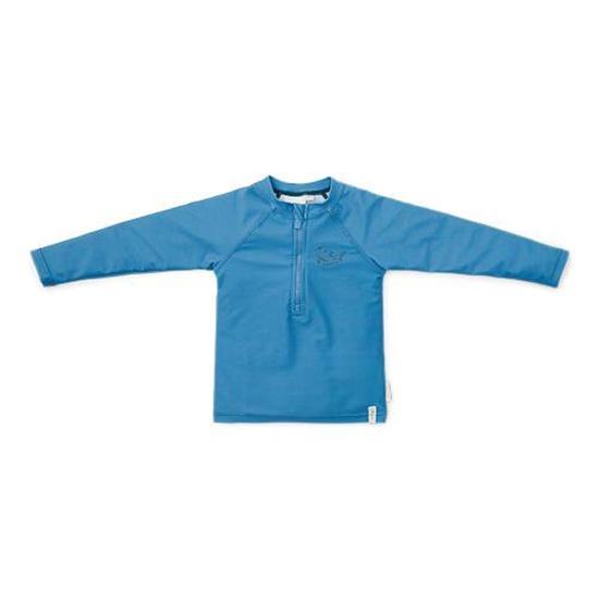 Langärmeliger Bade T-shirt Blue Whale -  74/80