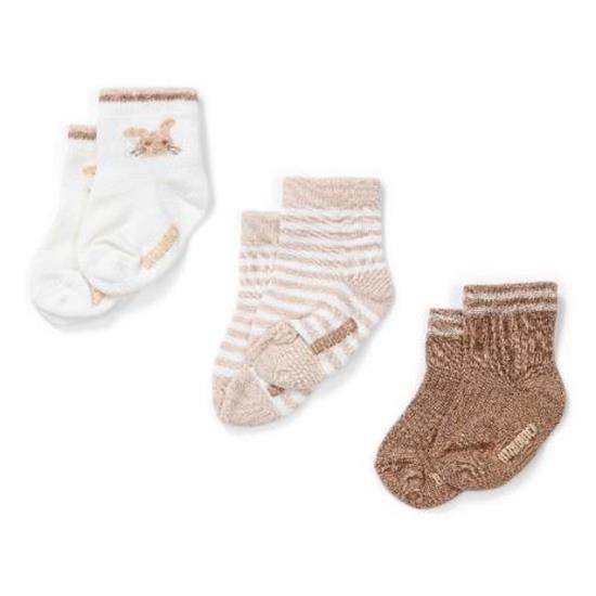 3-pack Babysöckchen Baby Bunny -  größe 2 (größe 62 - größe 74)